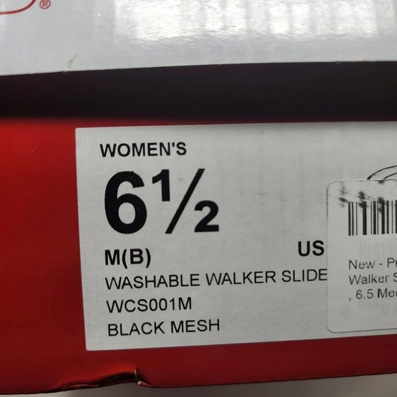 Propet Women Mules Shoes Washable Walker Slide WCS001M Mule Black Mesh, 6.5 US - Picture 11 of 12